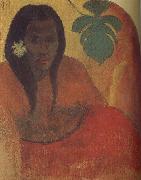 Paul Gauguin Tahitian woman Germany oil painting artist